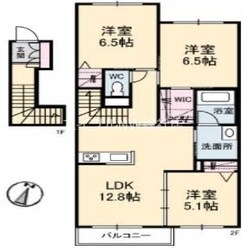 レジーナⅡの物件間取画像